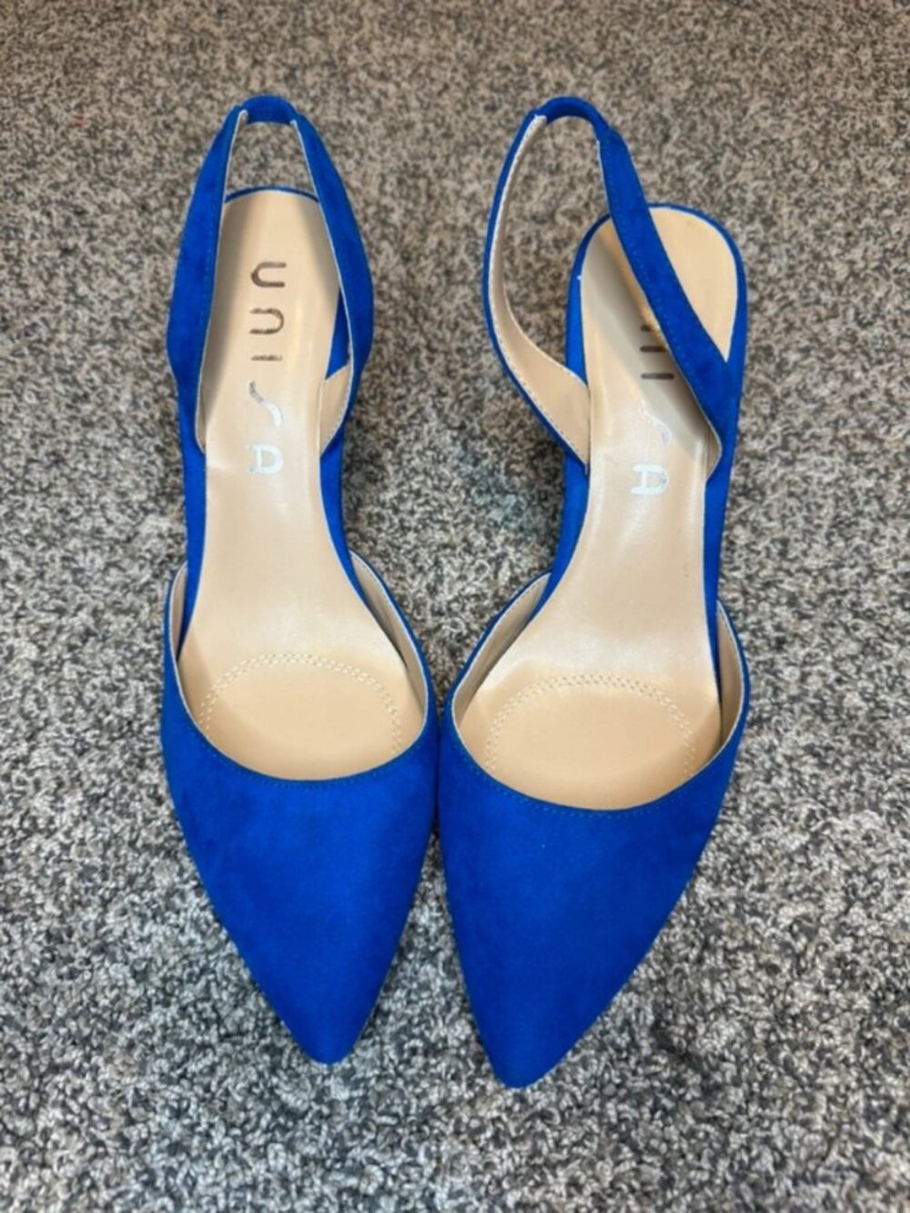 Cobalt blue heels